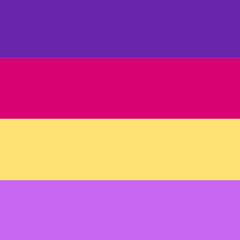 Bi Lesbian based on Sappho Flag