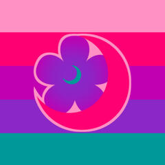 Flower/Moon Bi Lesbian