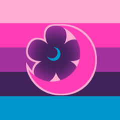 Flower/Moon Omni Lesbian