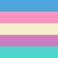 Trans Mspec Gay Flag Combo